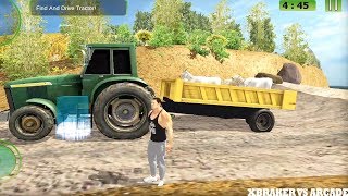 Farming Tractor Cargo Sim - Mountain Jeep Driver 2018 | Tractor Transport Mode - Android GamePlay HD screenshot 1