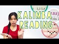 HOW TO READ Kalimba Tablatures, Number Notations, and Letter Notations.