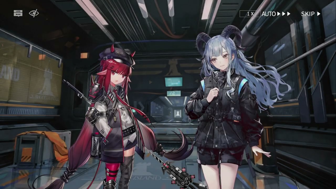 Arknights x Ave Mujica SS-ST-1 custscenes