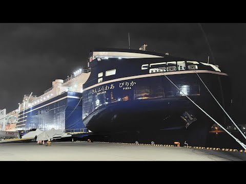 【新造船 さんふらわあ ぴりか】苫小牧 → 大洗|コンフォートSシングル|18時間のフェリー旅