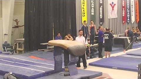 Vault Handspring Double Front.