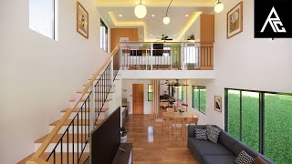 Simple And Beautiful 4.5X9M Loft-Type Tiny House Design Idea By Architect Rassel Catapang