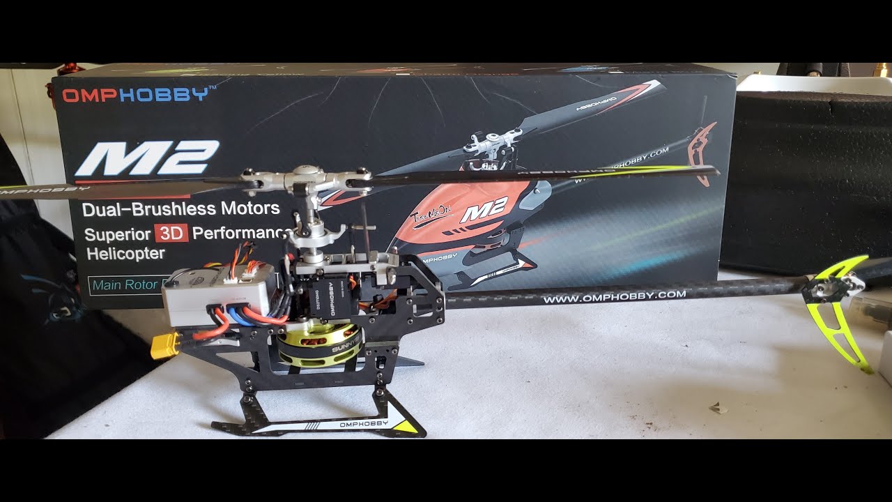 FPV Drone Racer Flying an OMPHobby M2 Direct Drive Helicopter LOS YouTube