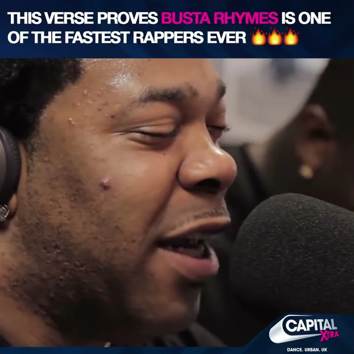 Busta Rhymes freestyle fast