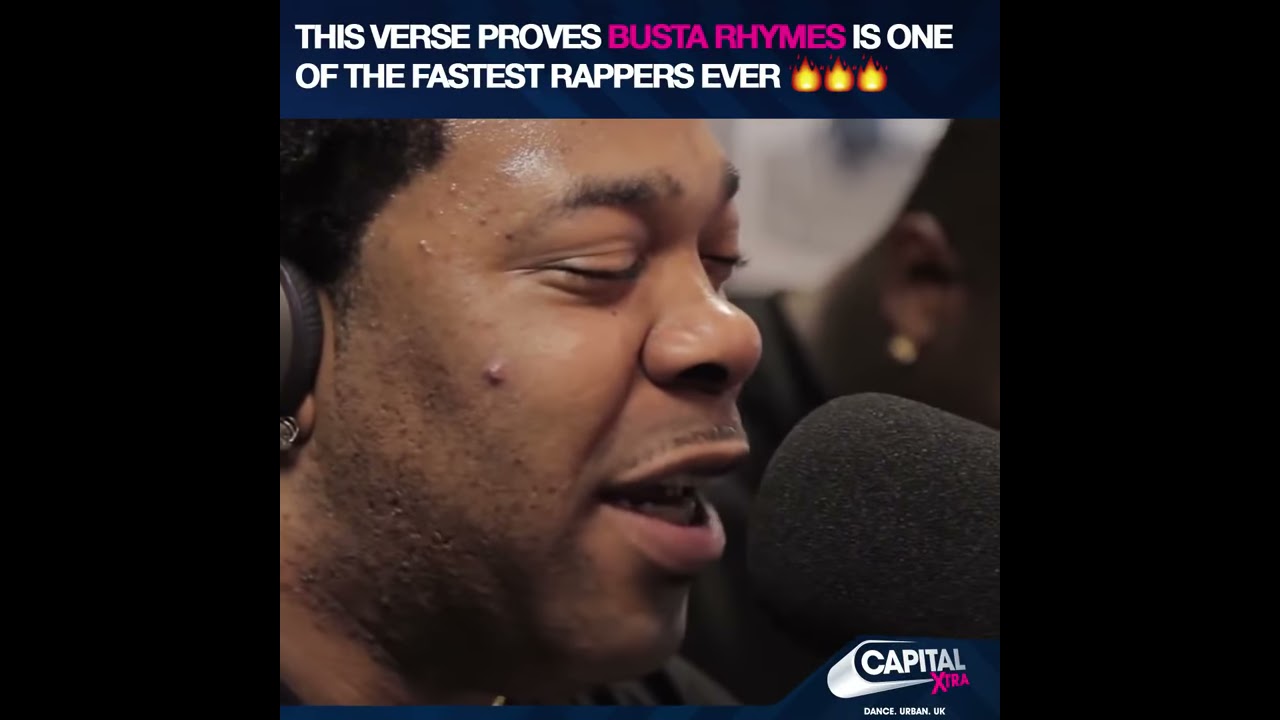 Busta Rhymes freestyle fast