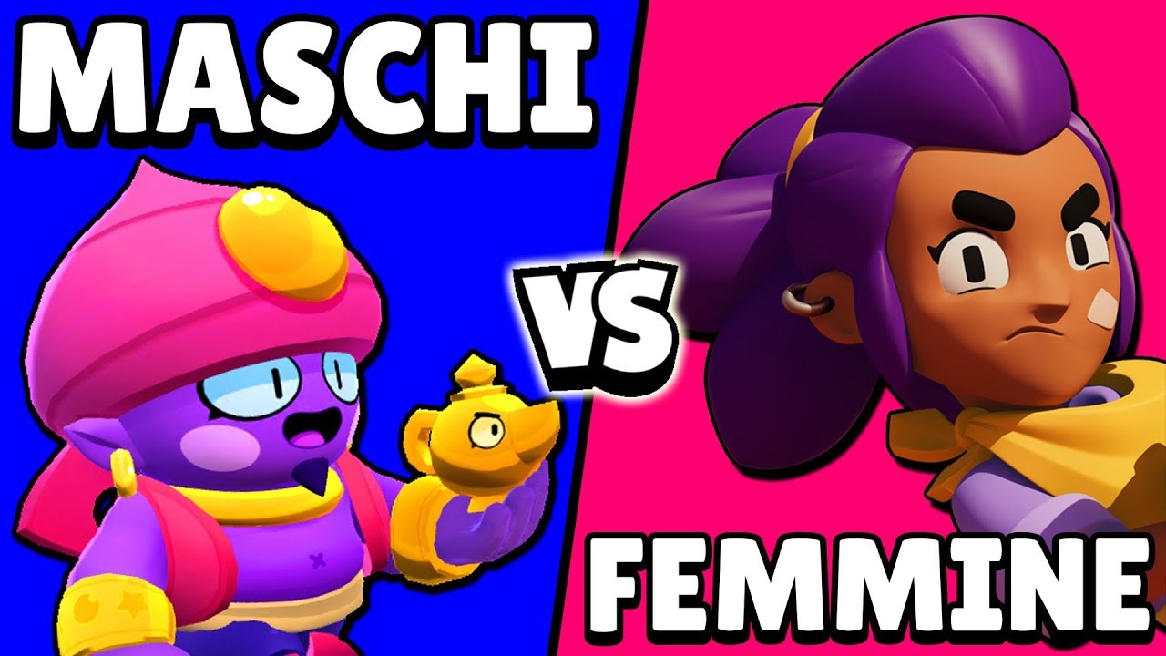 Brawler Maschi Contro Brawler Femmine Brawl Stars Ita Youtube - leon femmina brawl stars