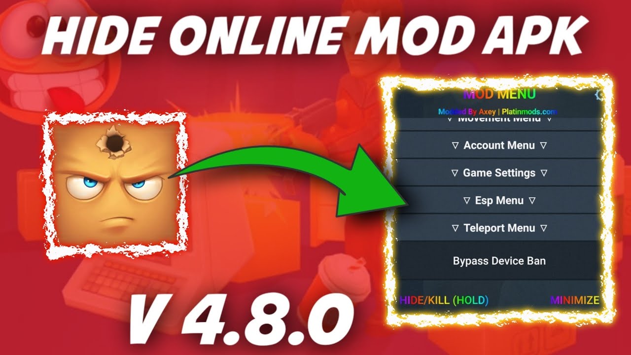 Hide online mod apk | Version 4.8.0 | latest version | - YouTube