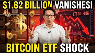 $1.82 Billion Vanishes From Bitcoin ETFs — What Just Changed in the Market?