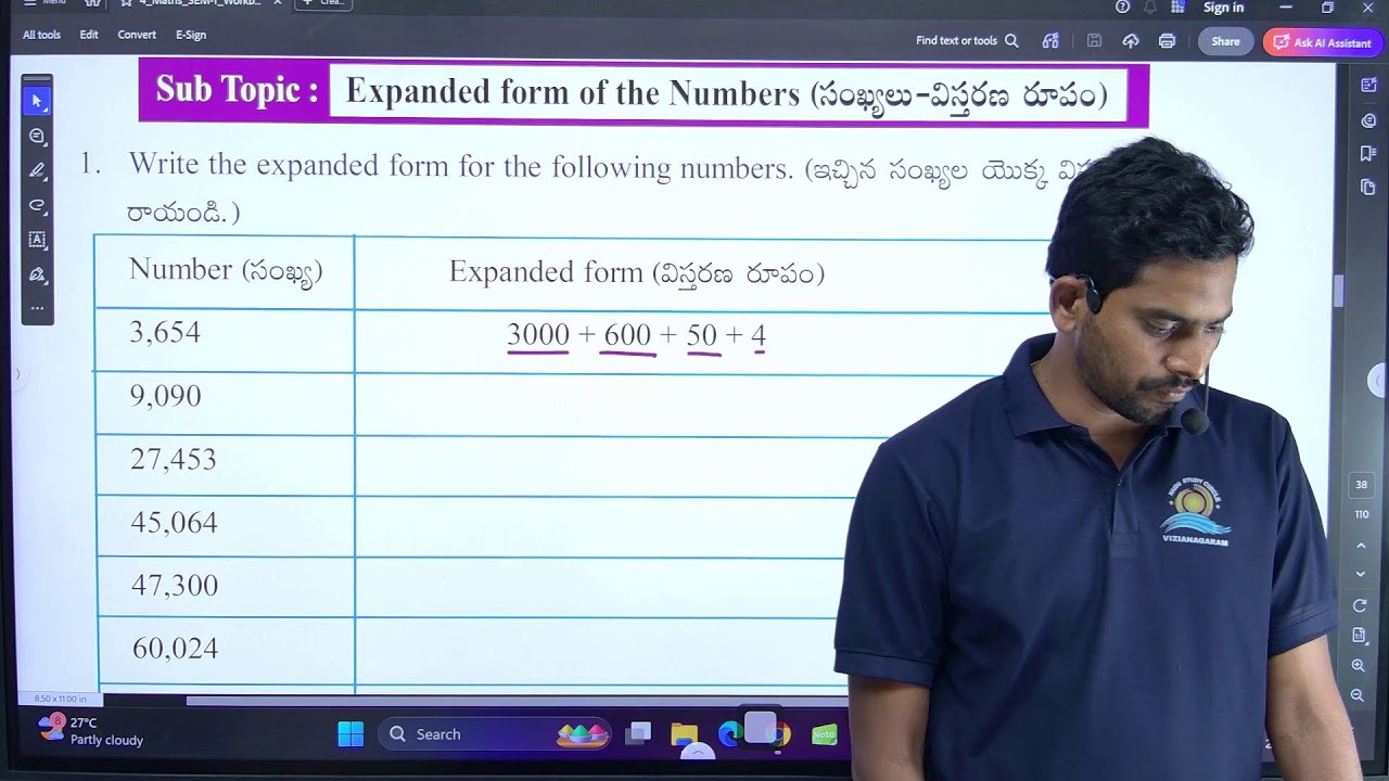 SAINIK , JNV& RMS SCHOOL - COACHING || BASIC MATHEMATICS || NAIDU STUDY CIRCLE -VZM