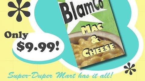 BlamCo Mac and Cheese Commercial