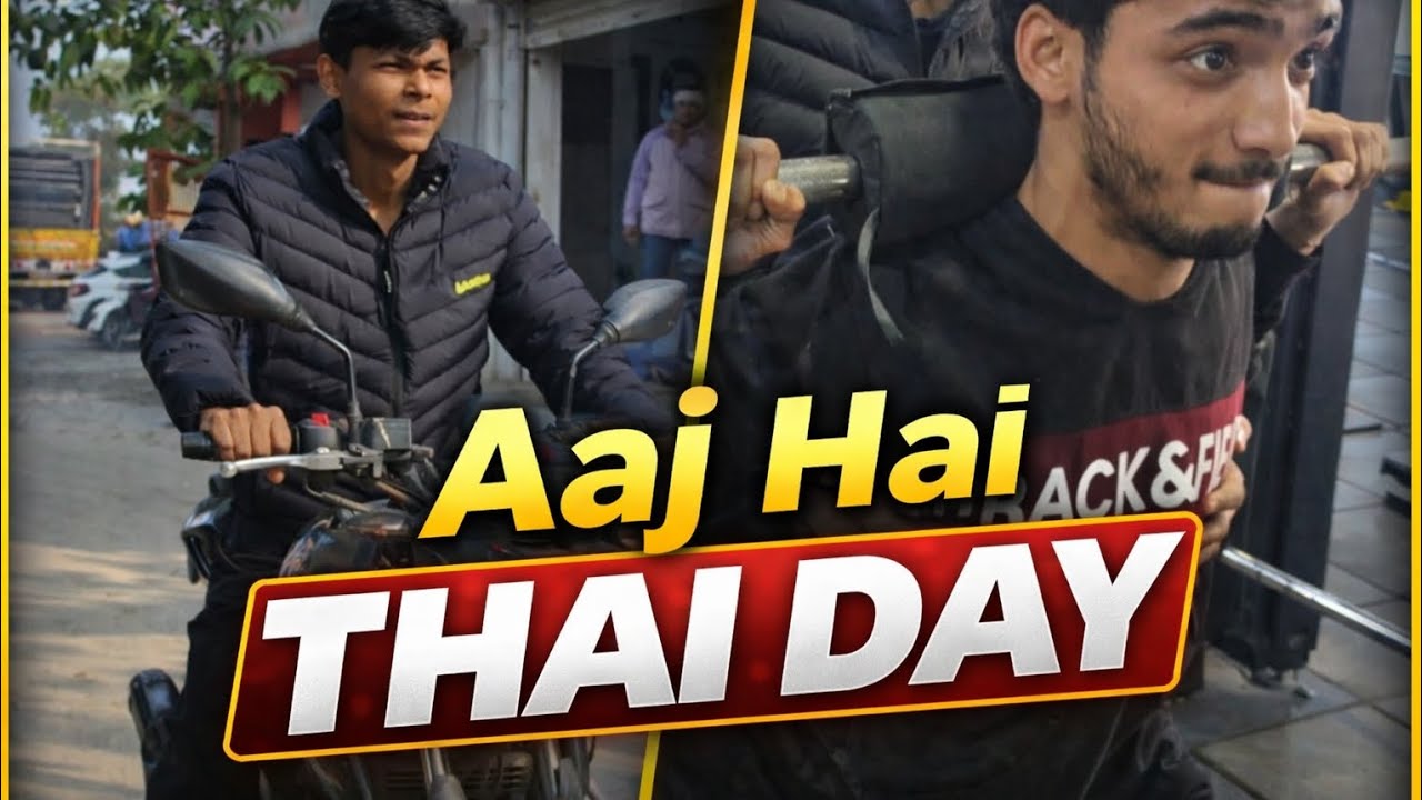 Aaj hai leg day or ham sara bhai ki halat dako