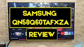 QN58Q60TAFXZA Review - 58 Inch Class QLED Q60T Series 4K HDR Smart TV: Price, Specs + Where to Buy