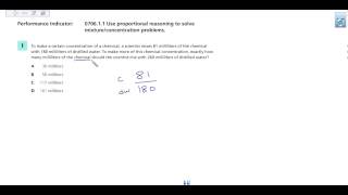 TCAP 7th Grade Math Practice SPI 0706.1.1--Proportional Reasoning