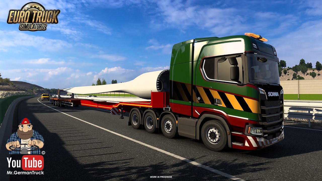 Euro Truck Simulator 2 v1.57 - Scania Super 770 + Update für Spezialtransporte