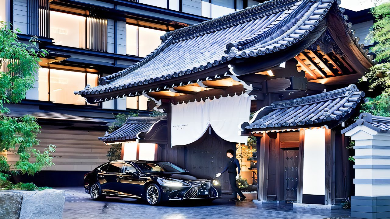 Отель Mitsui Kyoto, отель класса люкс в Японии (тур по отелю в формате 4K)