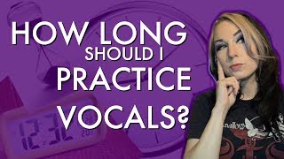 How Long Should You Rehearse Vocals Daily?