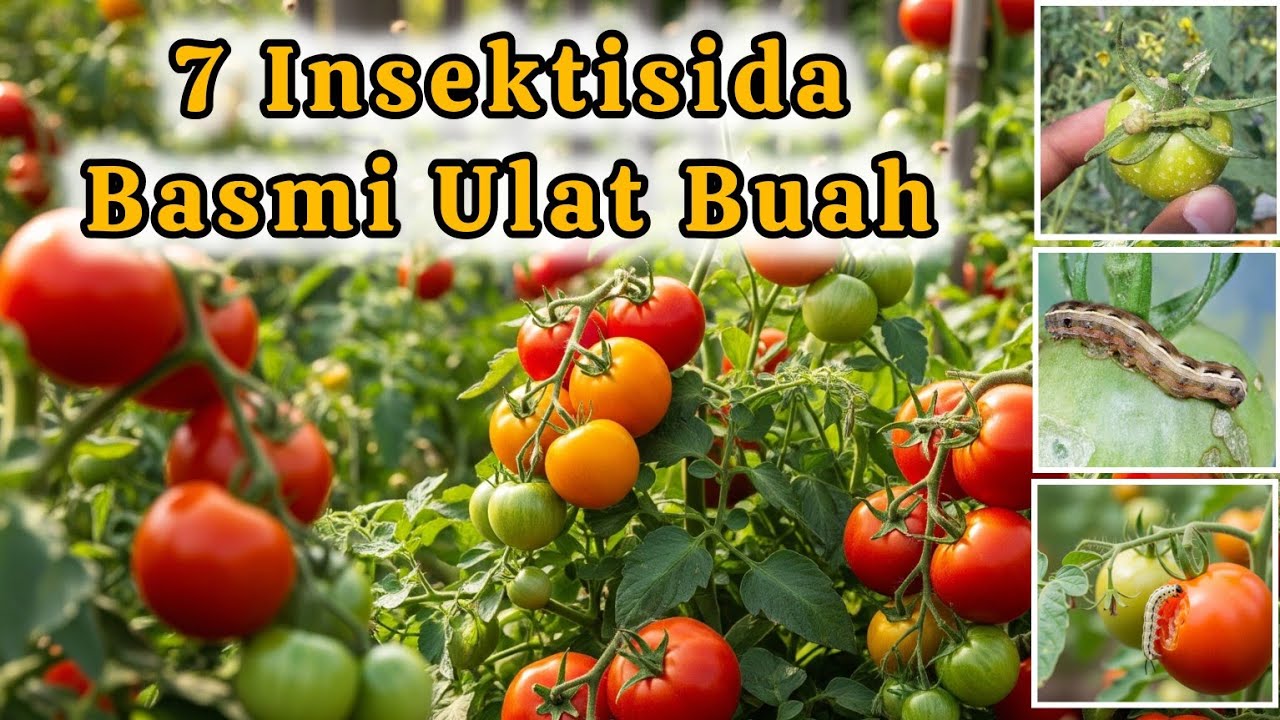 Obat Insektisida Ulat Buah Tomat