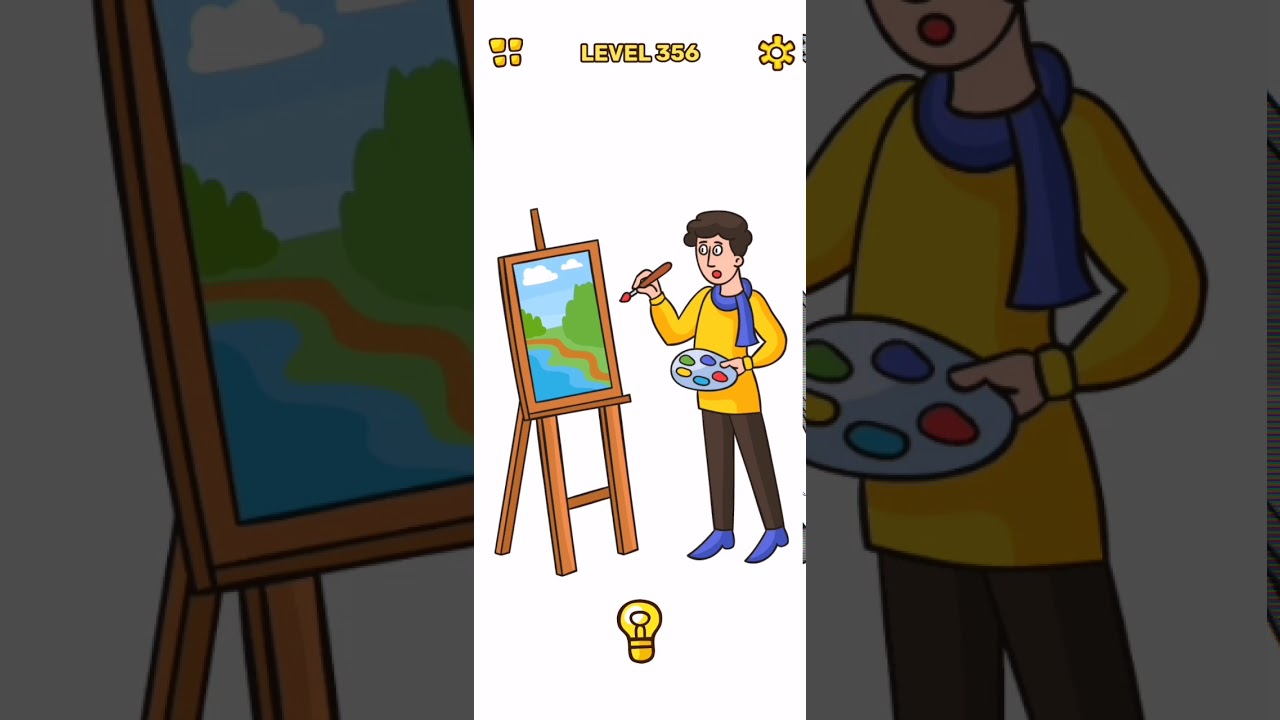 Tricky Line: Draw the Part Level 356 Walkthrough Solution Android