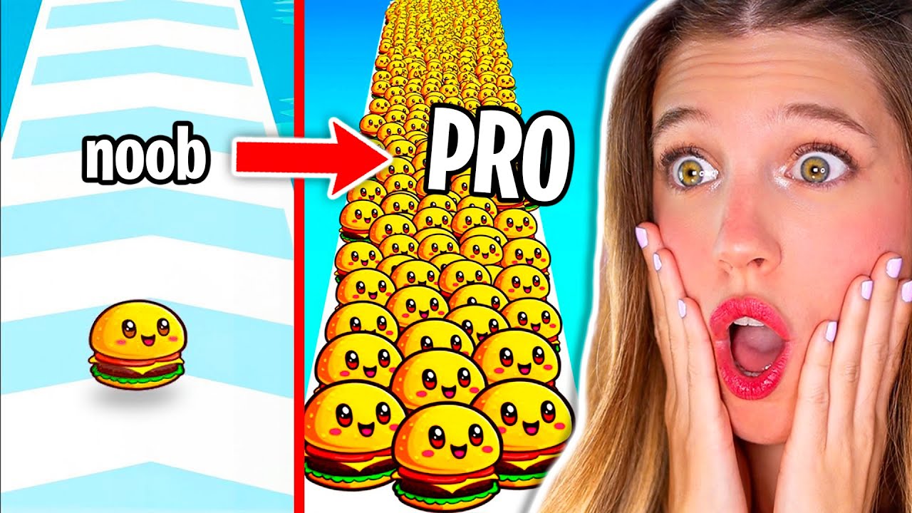 NOOB vs PRO vs HACKER en SIMULADOR de MUCHA COMIDA!! 🍔 (Food Run)