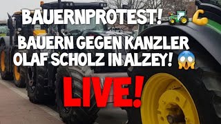 Bauernprotest Gegen Olaf Scholz Karl Lauterbach In Alzey Live Lsv Bauerndemo
