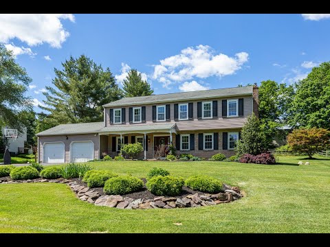 113 Bruce Rd, Washington Crossing, PA home video tour
