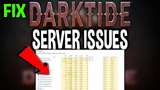 Warhammer 4000 Darktide – How to Fix Can't Connect to Server – Complete Tutorial