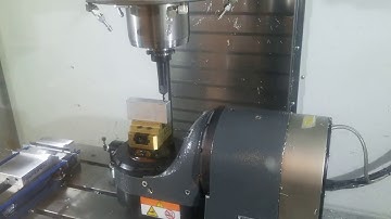 Demonstration of 5-Axis Tool Center Point Control on Haas VF-2