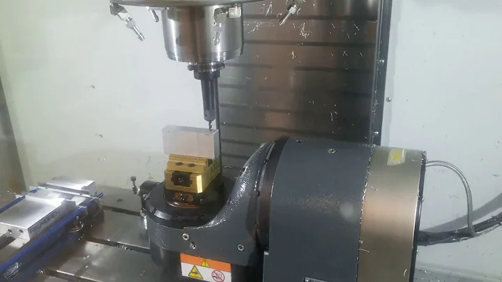 Demonstration of 5-Axis Tool Center Point Control on Haas VF-2