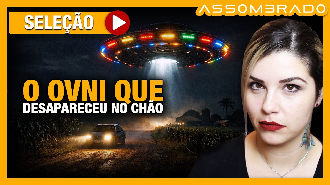 O OVNI QUE DESAPARECEU NO CHÃO - UMA NAVE ESPACIAL CAINDO DENTRO DA TERRA