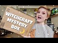 unboxing a HUGE witchcraft mystery box!🌙