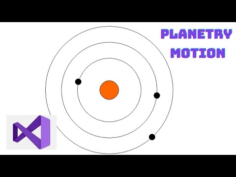 PLANETARY MOTION | A VISUAL STUDIO PROJECT