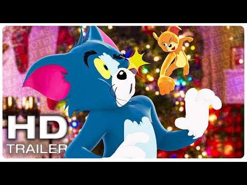 TOM AND JERRY Clip "Happy Holidays" + Trailer (NEW 2021) Animated Movie HD