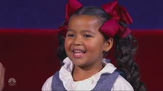 Heavenly Joy Jerkins - Interview and performs The Glory of Love - Little Big Shots - April 3, 2016