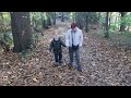 Shorne Woods - Little One walking with his Nanna
