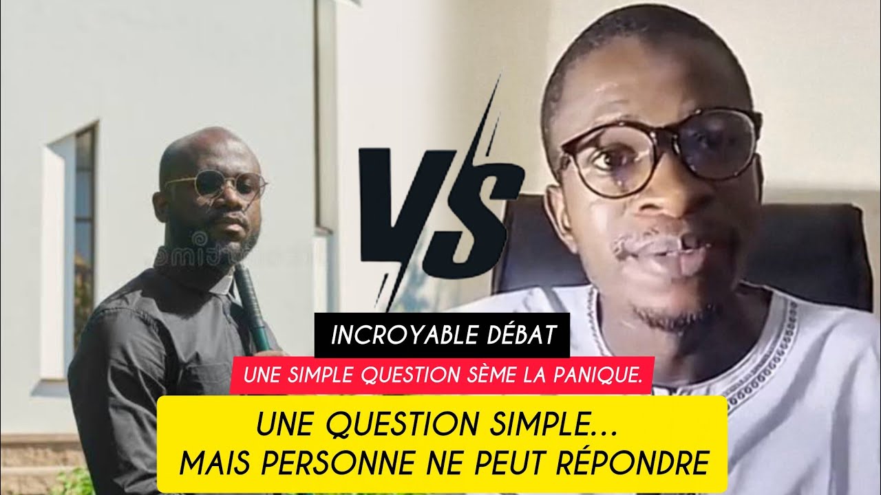 💢🛑UNE QUESTION SIMPLE… MAIS PERSONNE (ne peut répondre) ‼️🔥