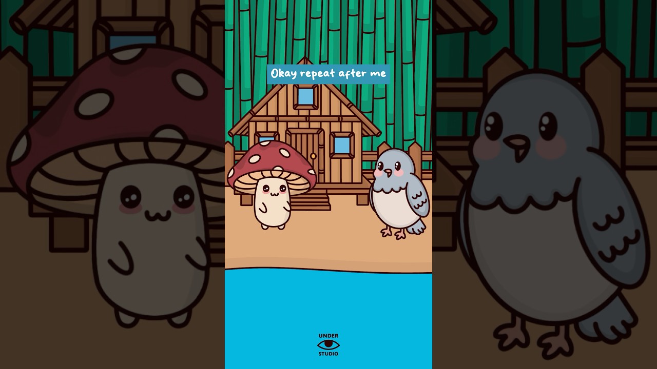 Just Trying To Plan My Day 🍄 Mushie & Birdie | Animation Meme | Original Audio: Clayton Dunn