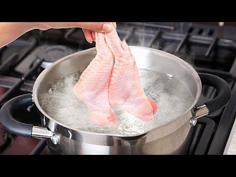 Video: How Unusual To Cook Chicken