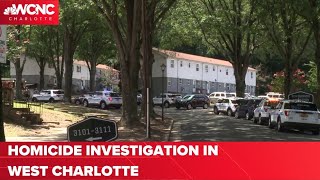 Homicide investigation in West Charlotte