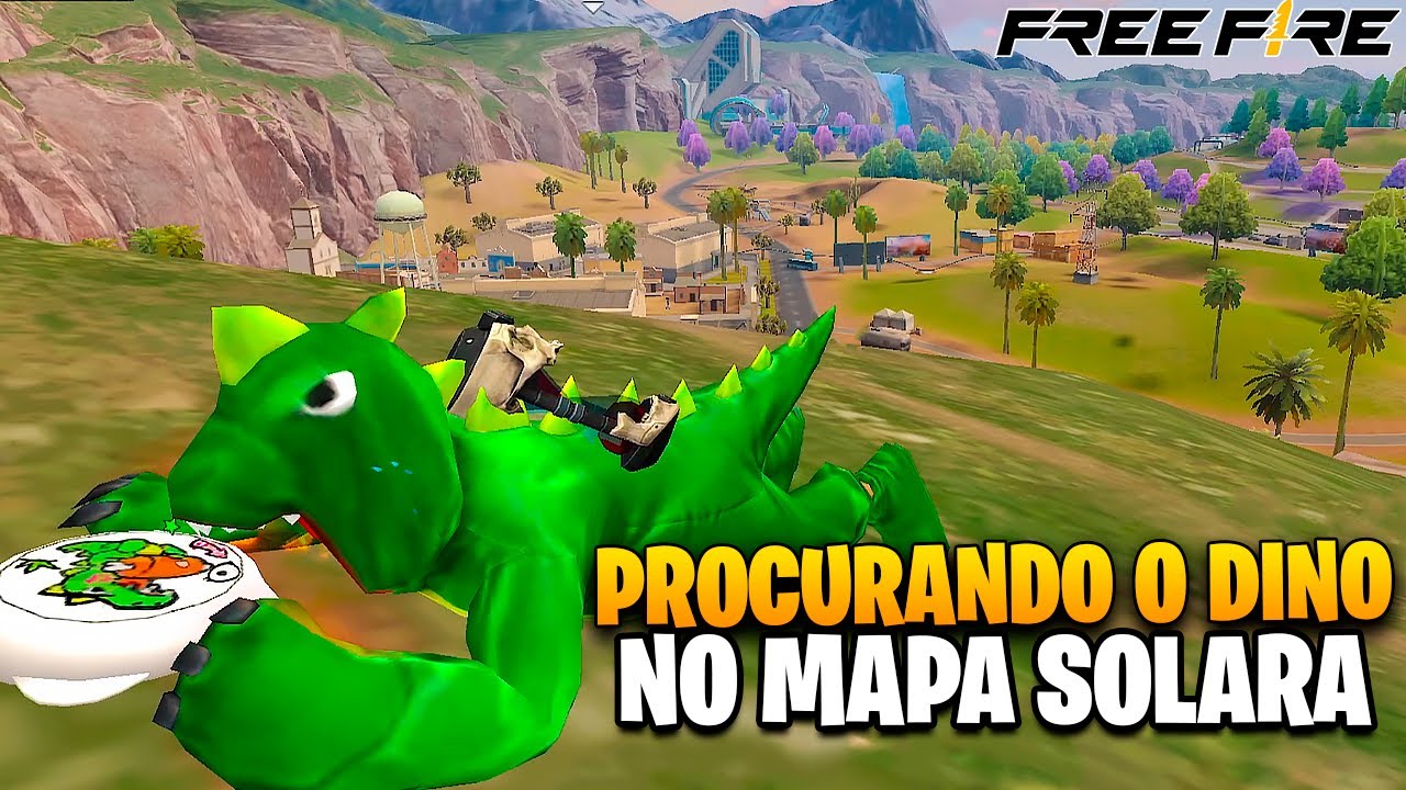 ENCONTRE OS DOIS DINOS NA PARTIDA E VENÇA NO FREE FIRE