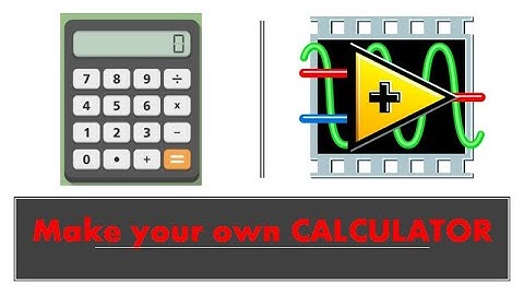 Make your own CALCULATOR || CASE STRUCTURE || Learn LabVIEW || National Instrument