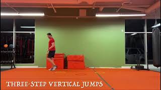 3-step Vertical jumps