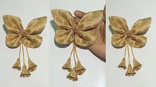 Unique and Easy Butterfly Design/ How to Make Fabric Butterfly for Blouse/ Sewing Tutorial