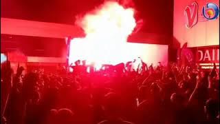 ekspresi penonoton liat NADEO tepis penalty bikin senam jantung | reaksi supporter