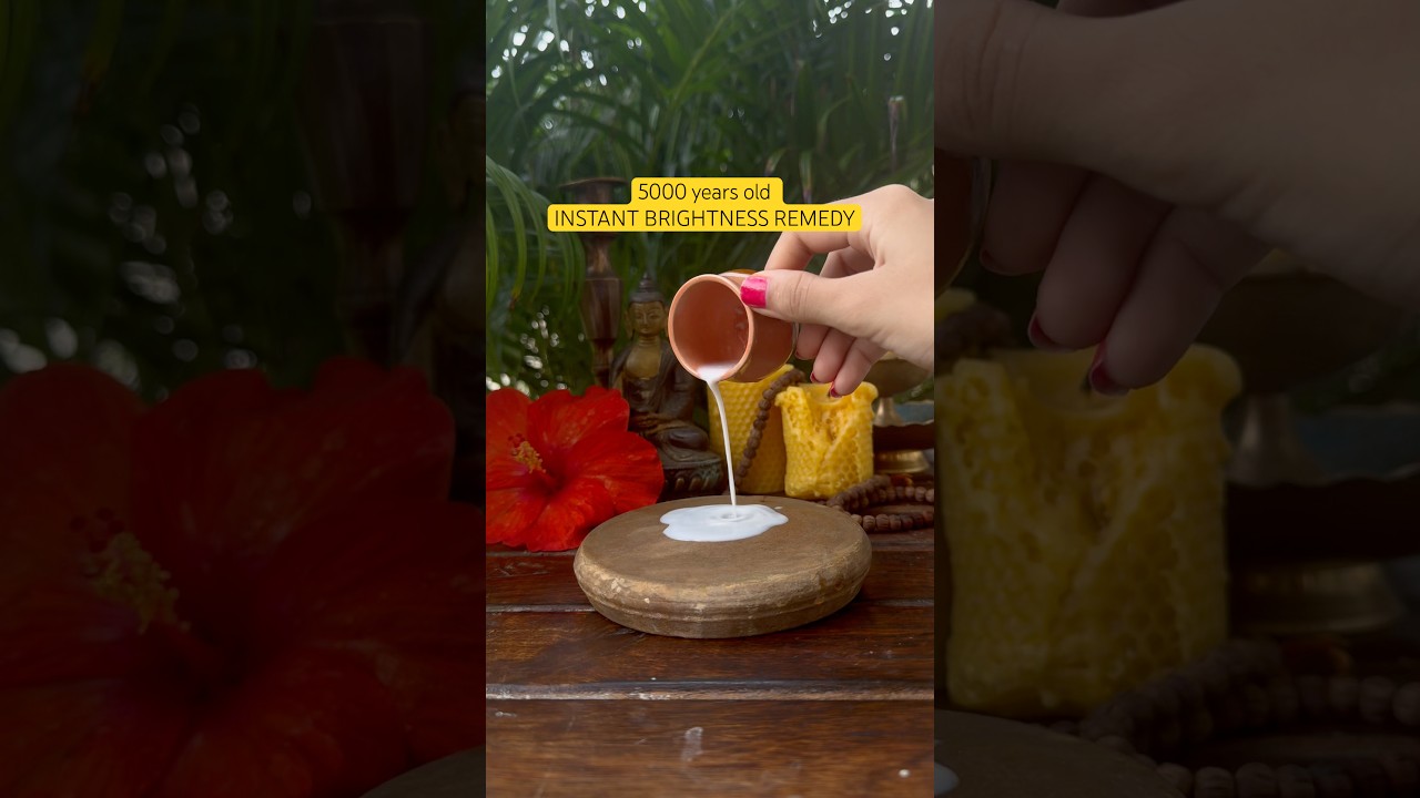 ✨ Секрет красоты богини 5000 лет назад | Древнеиндийское средство для сияния кожи 🌸