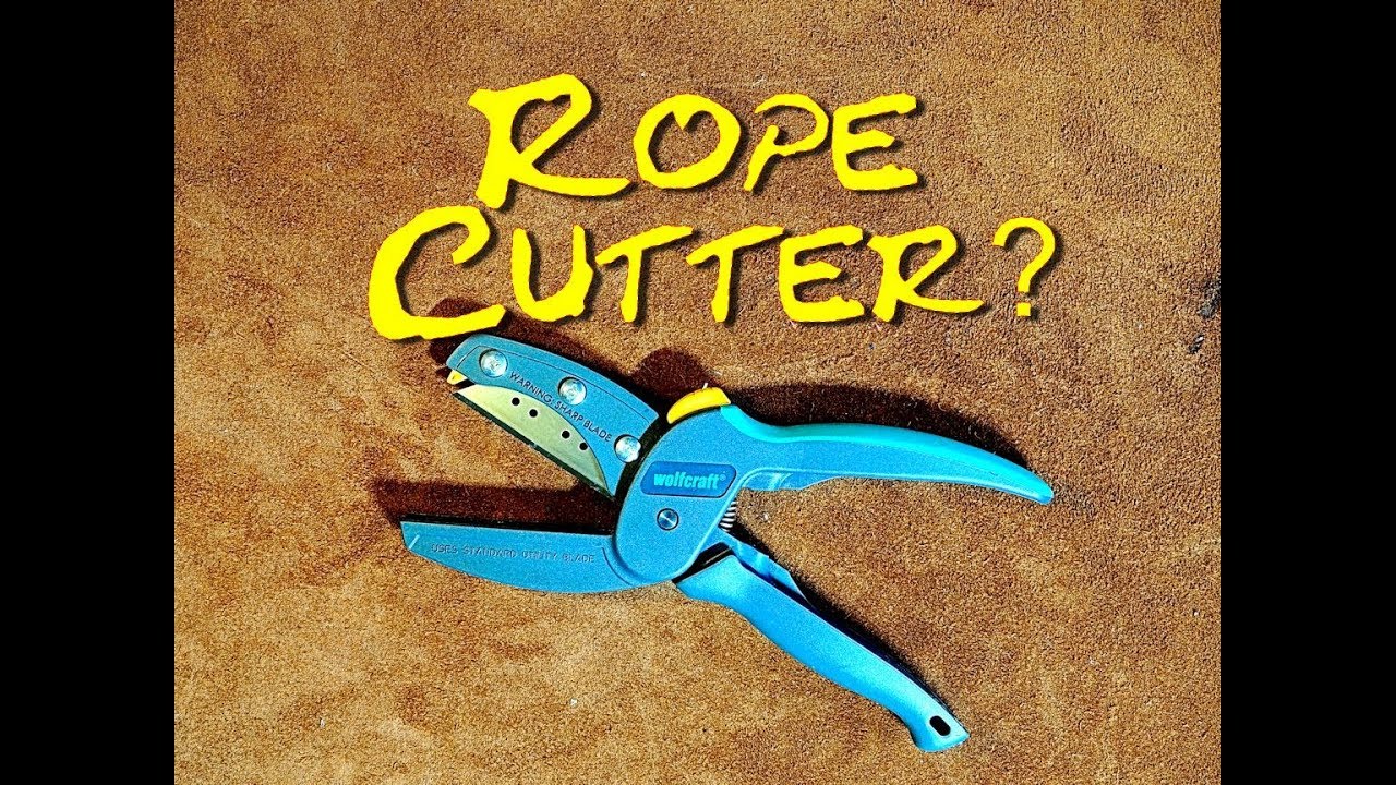 Rope Cutter Best Tool for Cutting Rope Squarely Wolfcraft Mega Cut