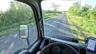New route Nissan Cabstar Pov driving 2