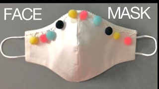 How to sew a face mask-How to make the best fit face mask- How To  Sew Breathable face Mask No Fog screenshot 4