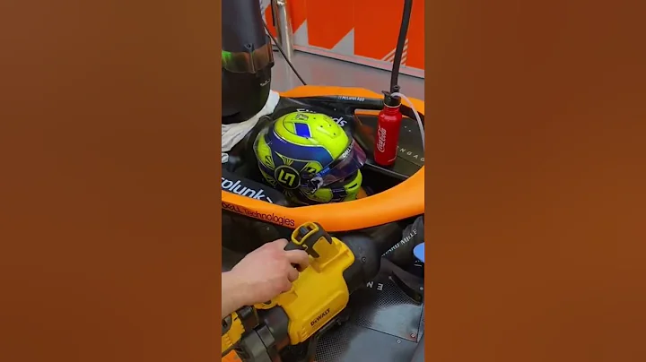 Lando Norris staying cool #shorts #f1 #landonorris
