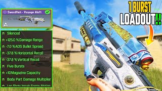"1 BURST Swordfish is OP! Best Gunsmith Loadout for COD Mobile Season 11"