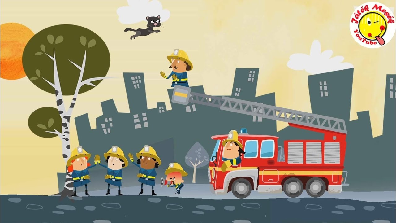 ÚJ tűzoltó állomás- Sam Fire station- Játékmesék